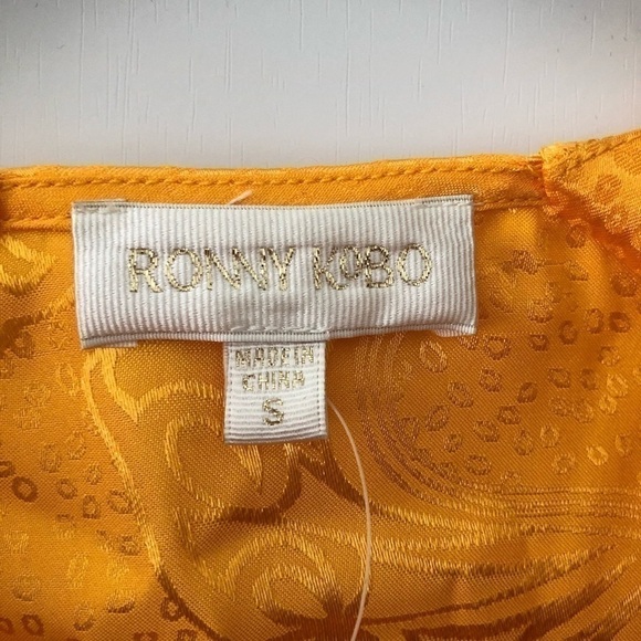 Ronny Kobo Gold Yellow Top S - Picture 5 of 12